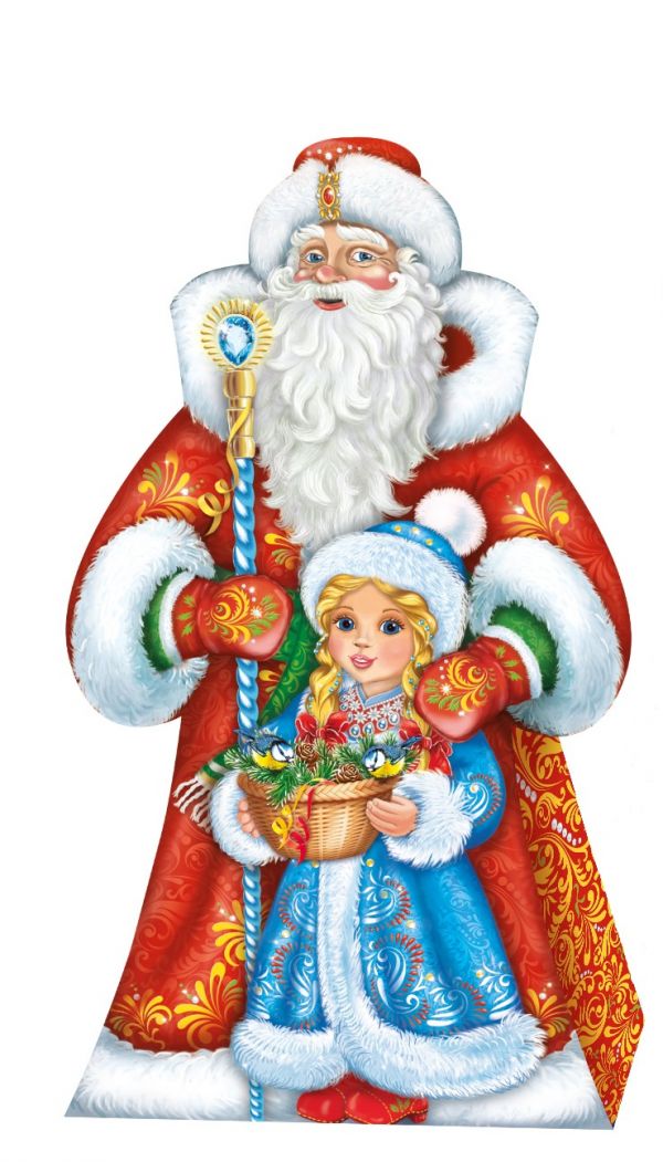 Дед Мороз и внучка
