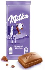 Шоколад молочный Милка