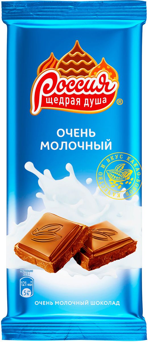 Шоколад "Россия" 90 гр